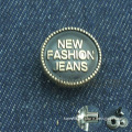 plating print new fashion jeans metal snaps buttons